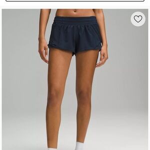 Navy blue hottie hot lululemon shorts